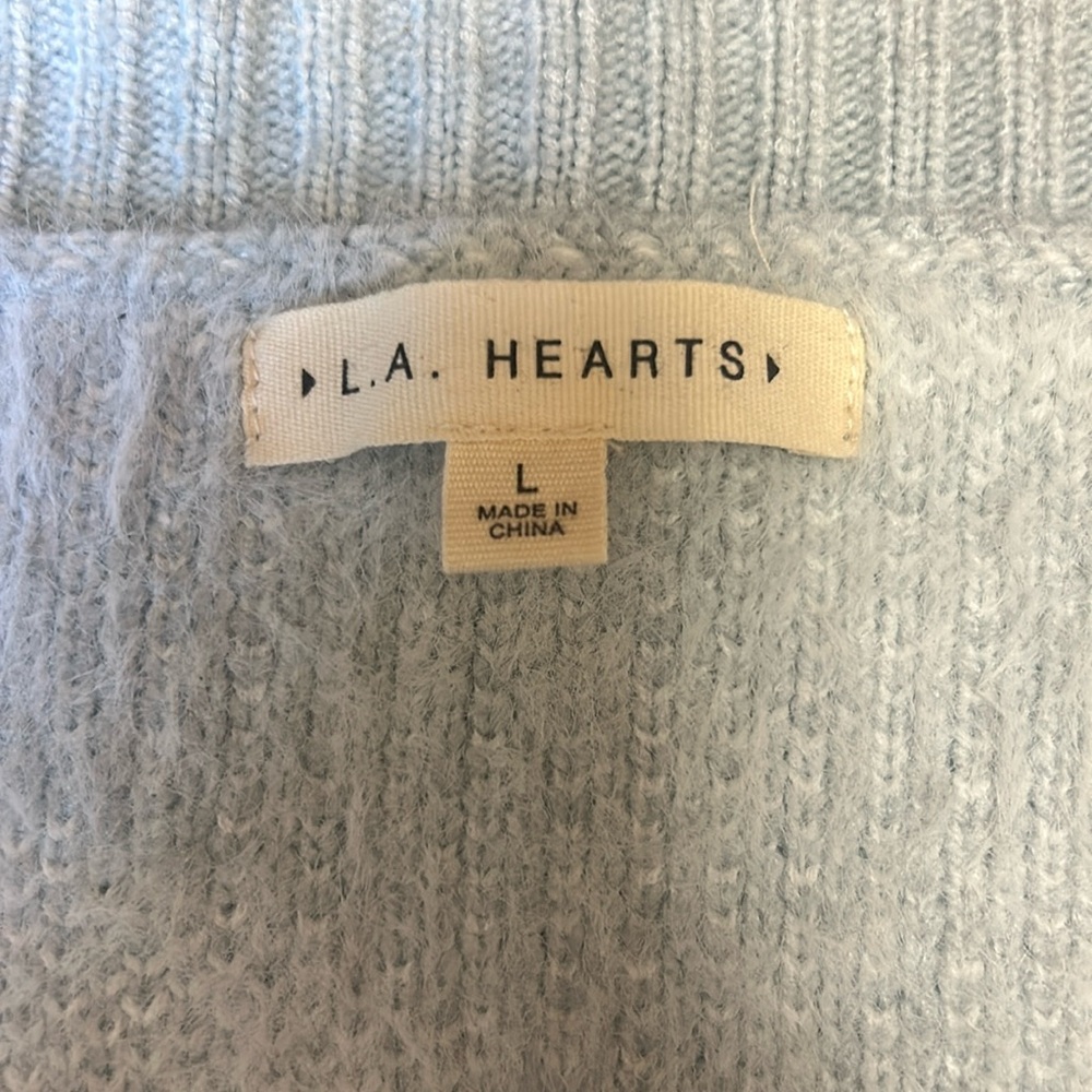 Cloud Patterned Gray Sweater - image 2